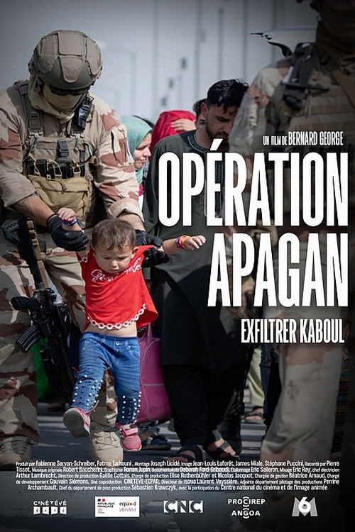 Opération Apagan, exfiltrer Kaboul (2024) poster