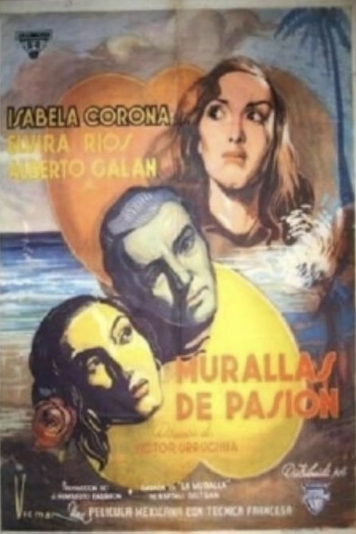 Murallas de pasión (1944) poster