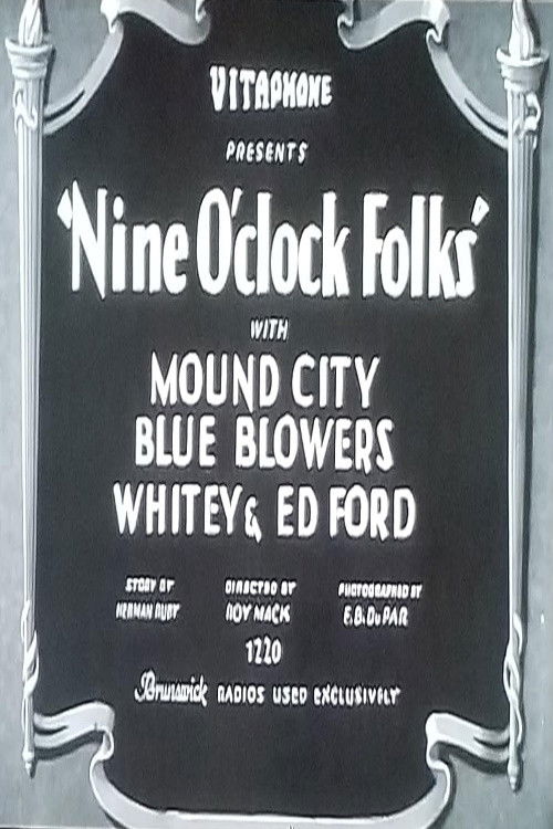 Nine O'clock Folks (1931) poster