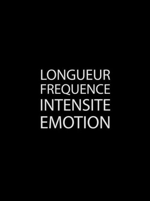 Longueur Fréquence Intensité Émotion (2017) poster
