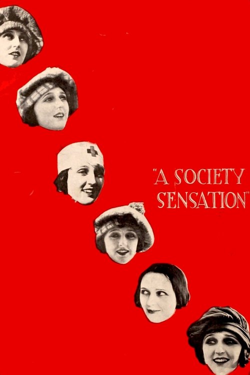 A Society Sensation (1918) poster