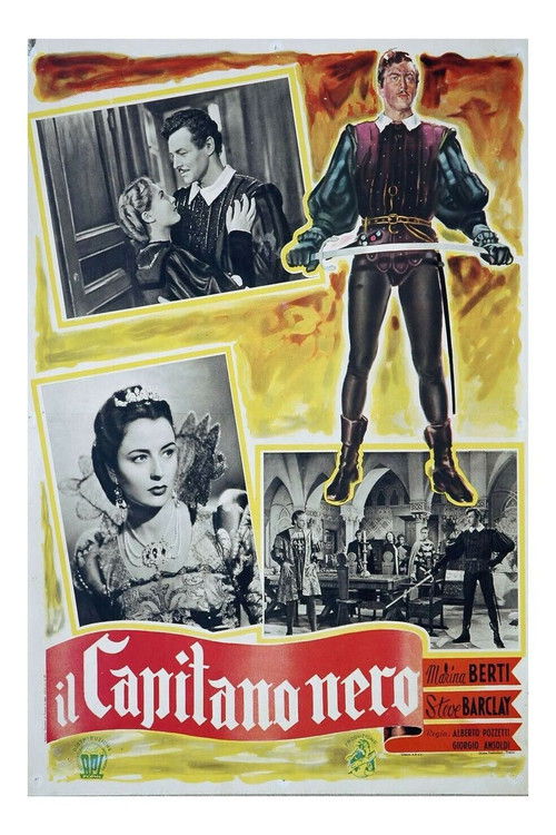 Il capitano nero (1951) poster