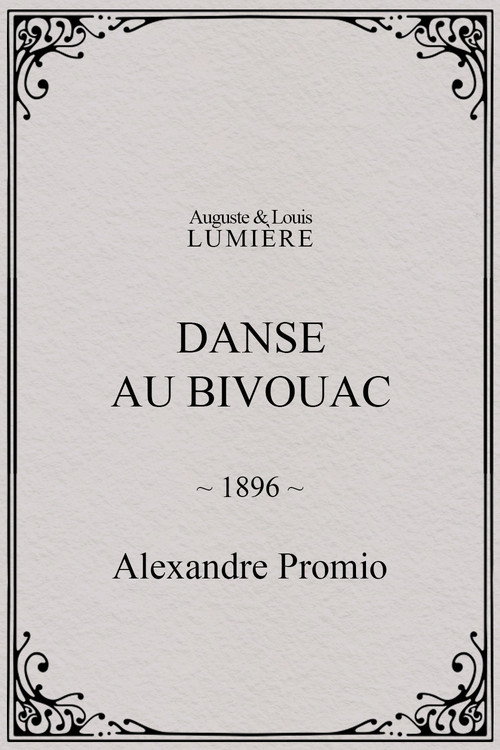 Danse au bivouac (1896) poster