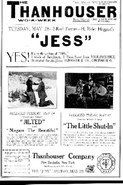 Jilted (1912) poster
