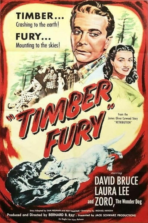 Timber Fury (1950) poster