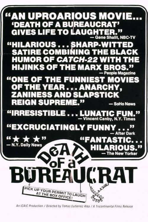 La muerte de un burócrata (1966) poster