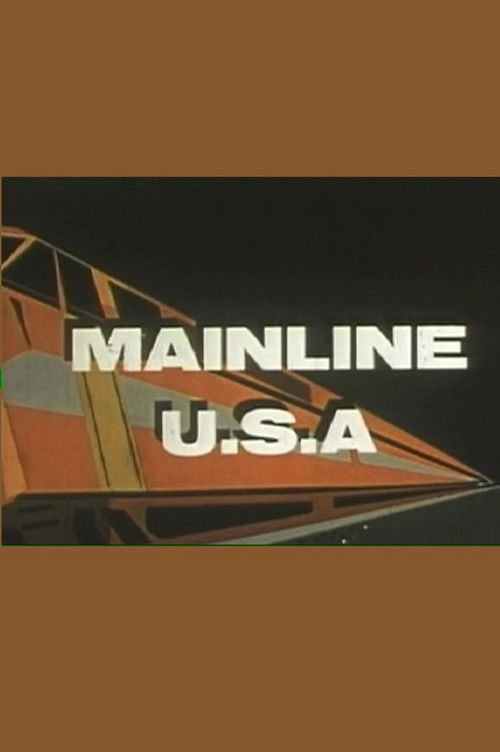 Mainline U.S.A. (1957) poster