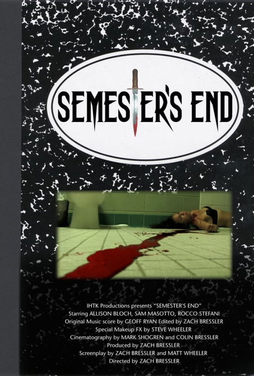 Semester's End (2008) poster