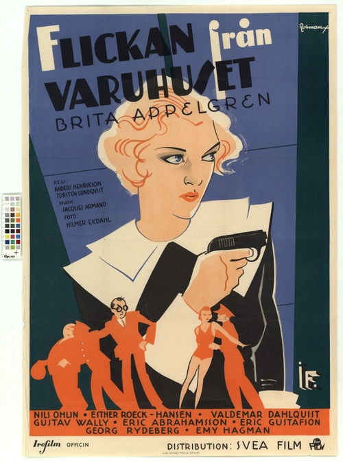 Flickan från varuhuset (1933) poster