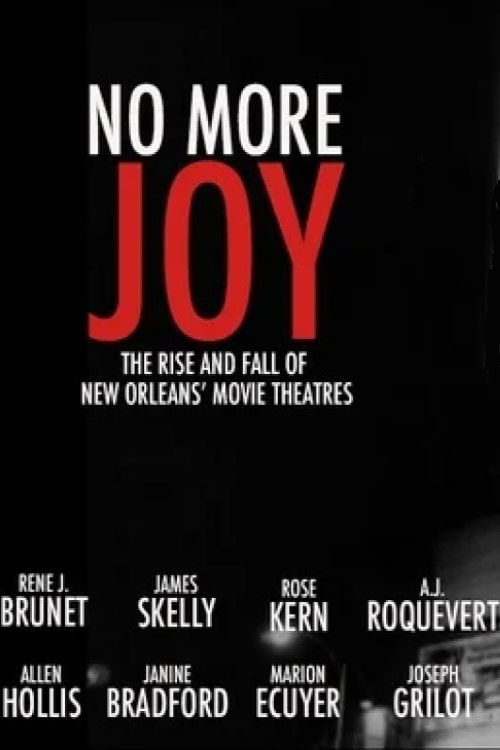 No More Joy: The Rise and Fall of New Orleans Movie Theatres (2005) poster