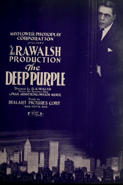 The Deep Purple (1920) poster