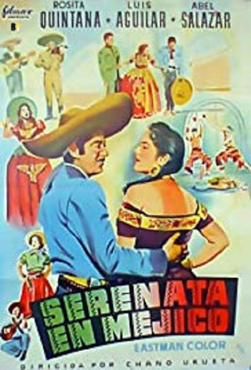 Serenata en México (1956) poster