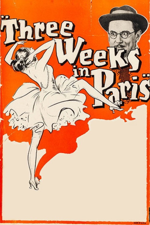 Three Weeks in Paris (1925) poster