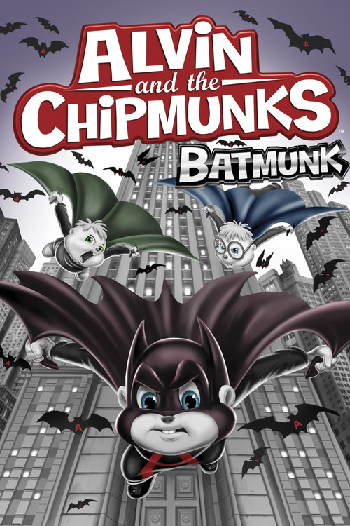 Alvin and the Chipmunks: Batmunk (2012) poster