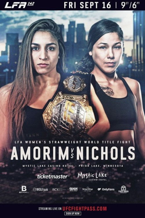 LFA 142: Amorim vs. Nichols (2022) poster