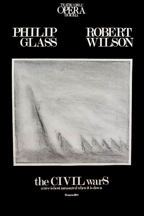 Robert Wilson and the Civil Wars (1987) poster