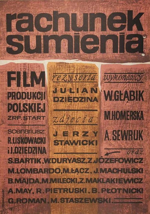 Rachunek sumienia (1964) poster