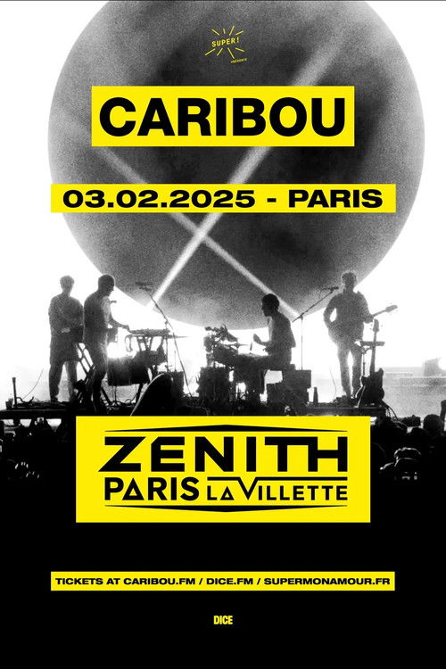 Caribou - Zénith Paris - La Villette - ARTE Concert (2025) poster