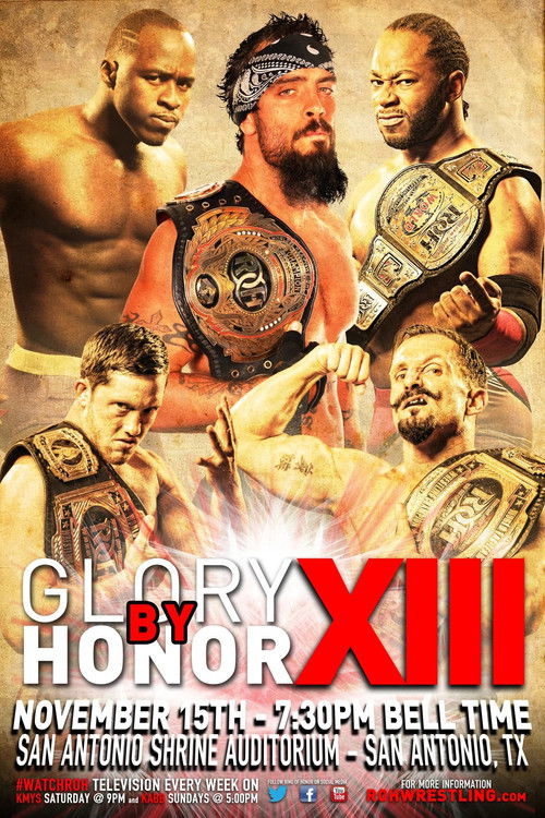 ROH: Glory By Honor XIII (2014) poster
