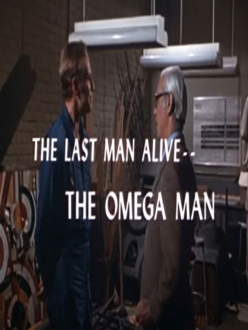 The Last Man Alive: The Omega Man (1971) poster
