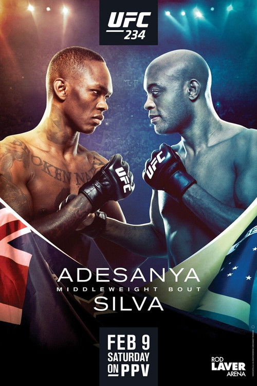 UFC 234: Adesanya vs. Silva (2019) poster