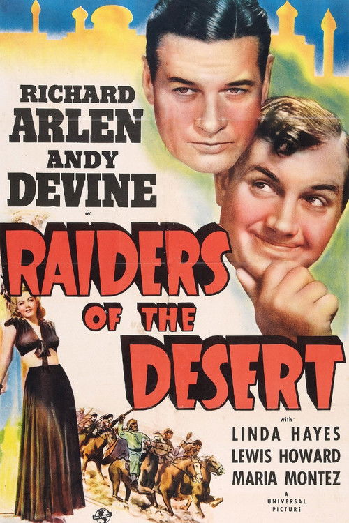 Raiders of the Desert (1941) poster