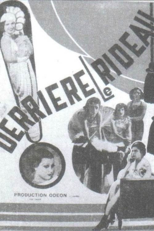 Behind the curtain (1937) poster