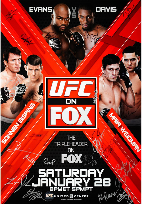 UFC on Fox 2: Evans vs. Davis (2012) poster