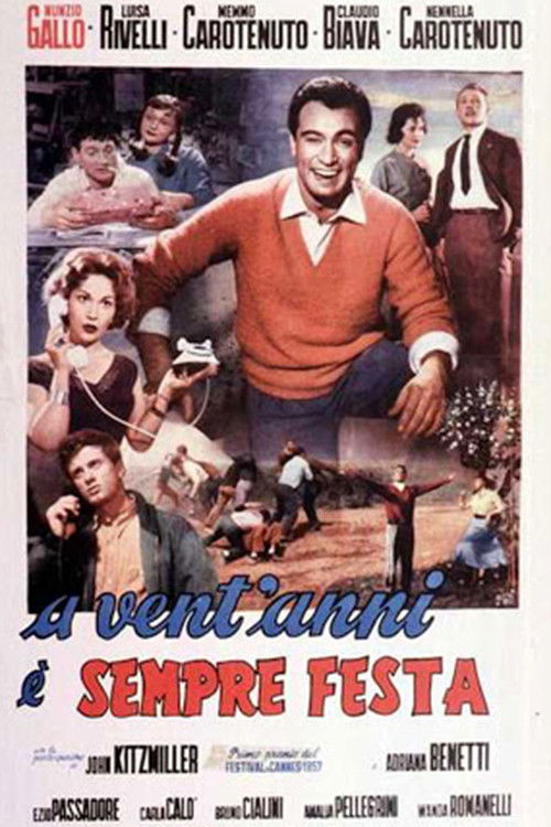 A vent'anni è sempre festa (1957) poster