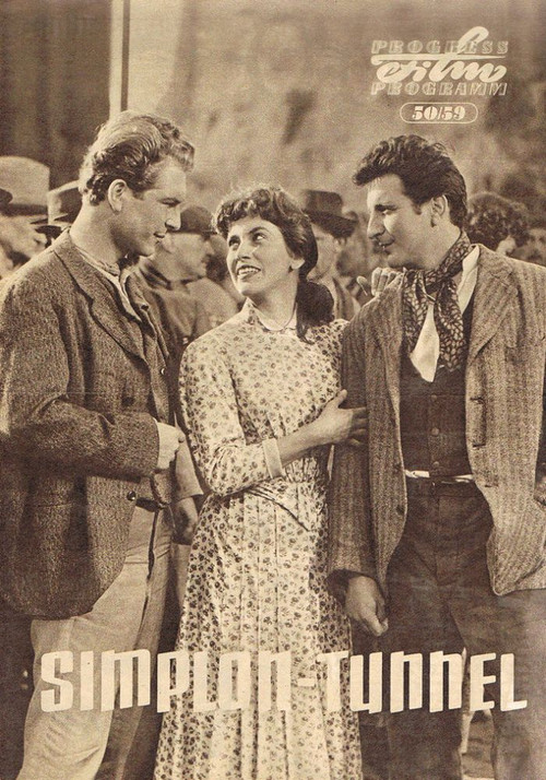 Simplon-Tunnel (1959) poster