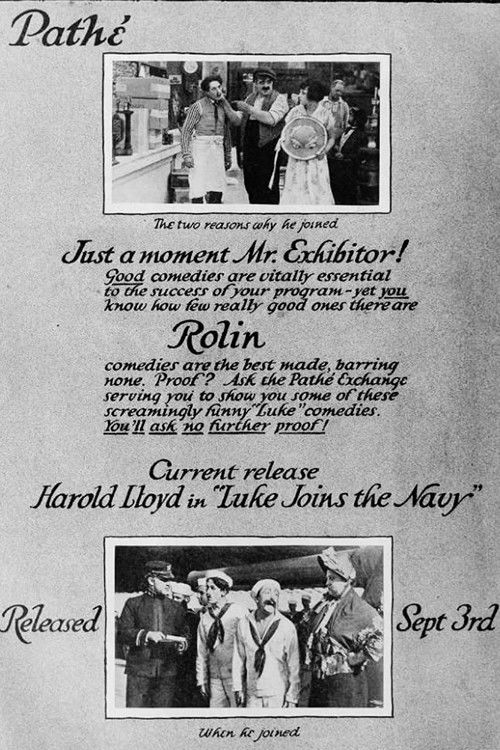 Luke Joins the Navy (1916) poster