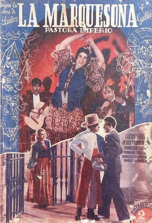La marquesona (1940) poster