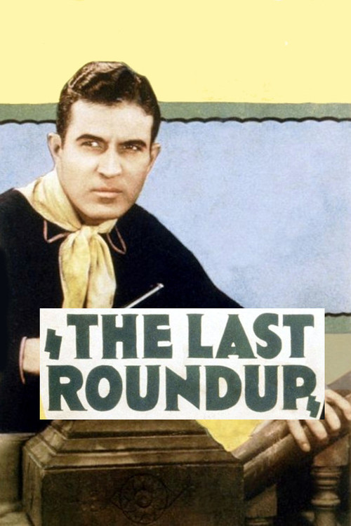 The Last Roundup (1929) poster