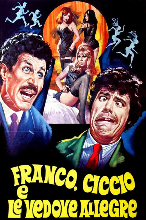 Franco, Ciccio and the Cheerful Widows (1968) poster