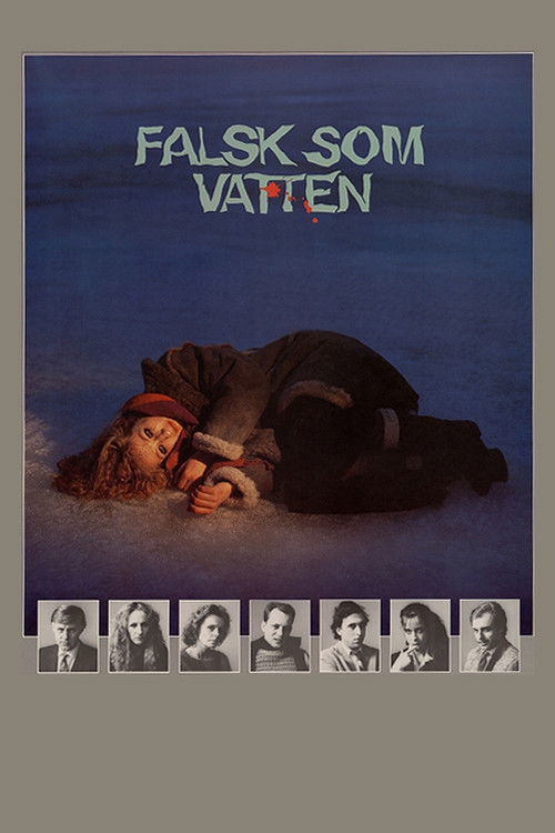 Falsk som vatten (1985) poster