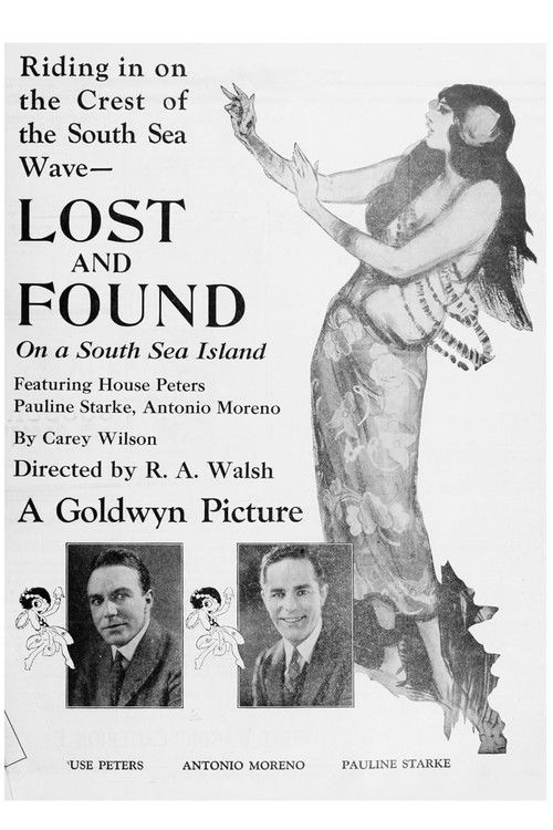 Lost and Found on a South Sea Island (1923) poster