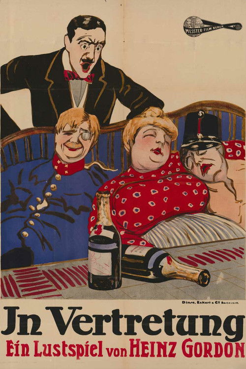 In Vertretung (1913) poster