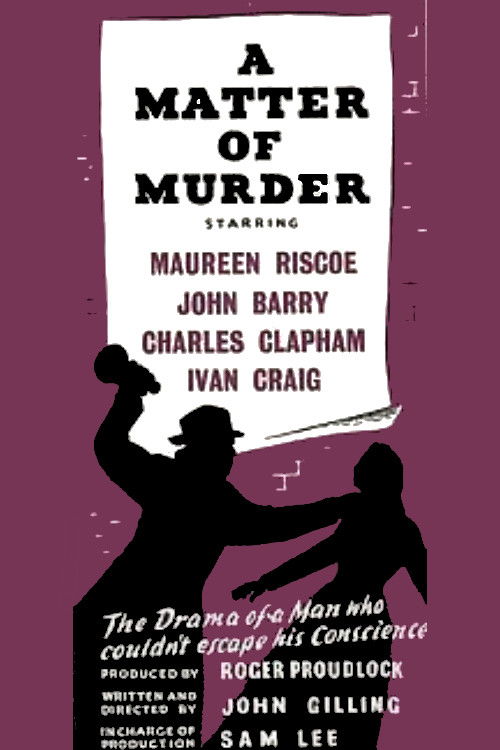 A Matter of Murder (1949) poster