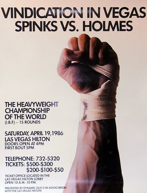Larry Holmes vs. Michael Spinks II (1986) poster