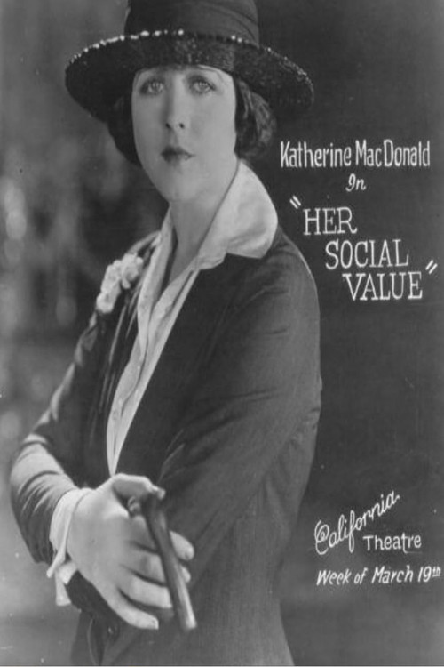 Her Social Value (1921) poster