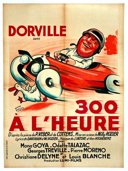 Trois cents à l'heure (1935) poster