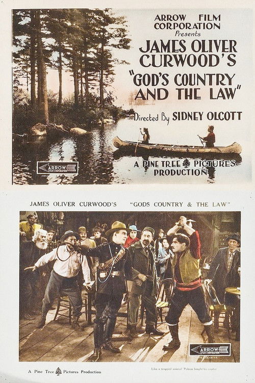 God's Country and the Law (1921) poster