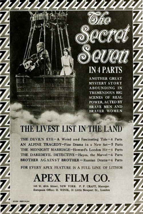 Paul Sleuth and the Mystic Seven (1914) poster
