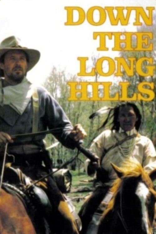 Louis L'Amour's Down the Long Hills (1986) poster