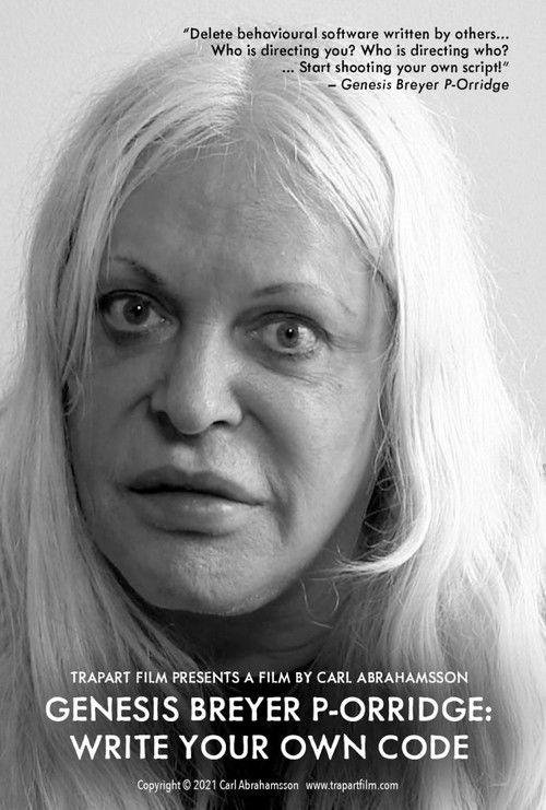 Genesis Breyer P-Orridge: Write Your Own Code (2020) poster