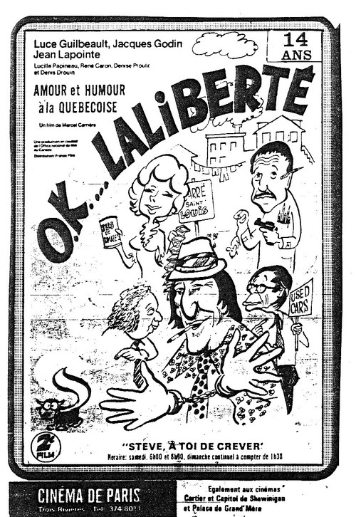 O.K.... Laliberté (1973) poster