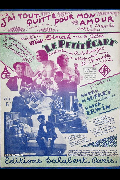 Le petit écart (1931) poster