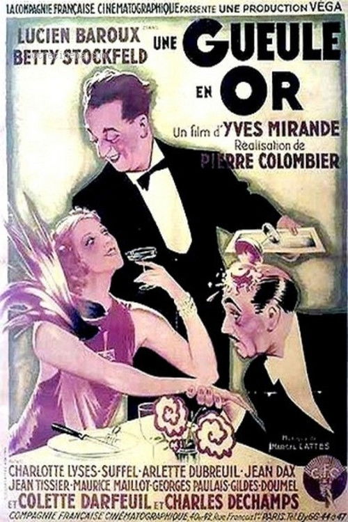 Une gueule en or (1936) poster