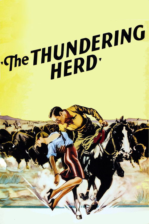 Buffalo Stampede (1933) poster