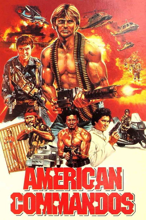 American Commandos (1985) poster